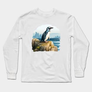 Galapagos Penguin Long Sleeve T-Shirt